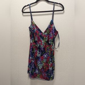 Liv Foster Sequin Multicolor Dress 12